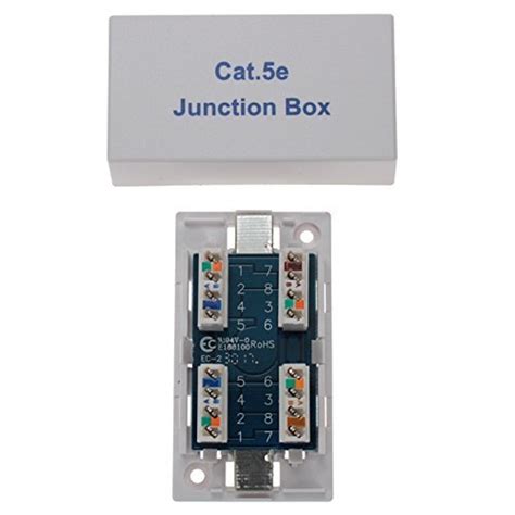 how to open a cat5e junction box|cat 5 terminal block.